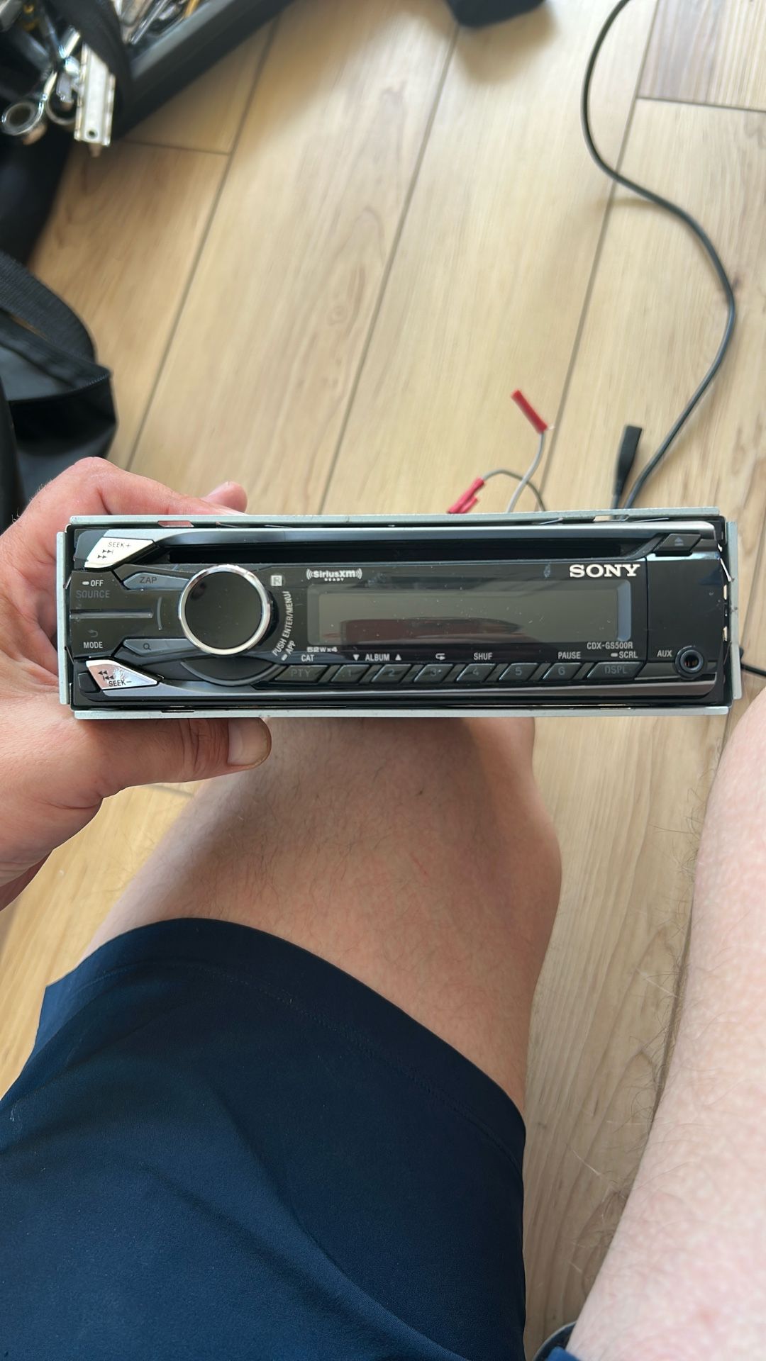 Sony Car Stereo Cd Player Cdx-gs500r