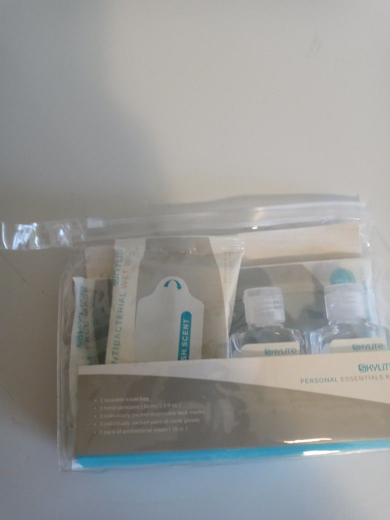 Sanitizer Kit In Travel Bag