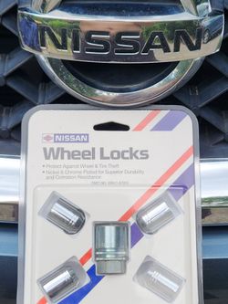 Nissan OEM Premium Car/Truck Wheel Locks