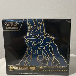 Pokemon Center Mega Evolutions ETB