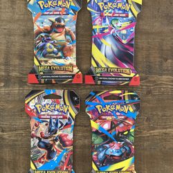 Pokemon Mega Evolution Sleeves 