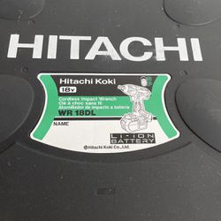 Hitachi Cordless Impact Wrench 