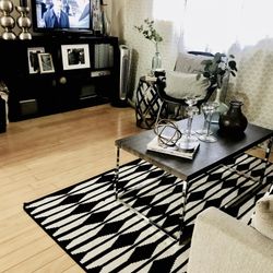 Black Shelf Unit/ Tv Stand