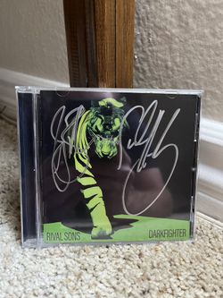 Autographed Rival Sons Darkfighter CD