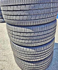 255/45/20 Continental Selling a set of 4 tires in excellent condition 🫡
