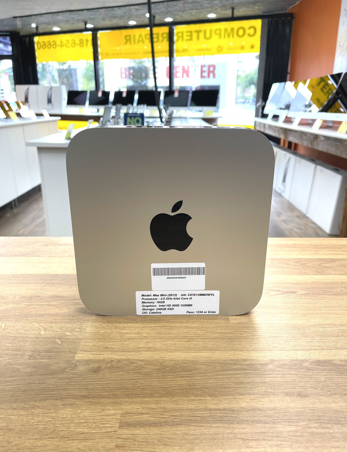 Mac mini 2012 i5 12GB 新品512GBSSD Dual OS