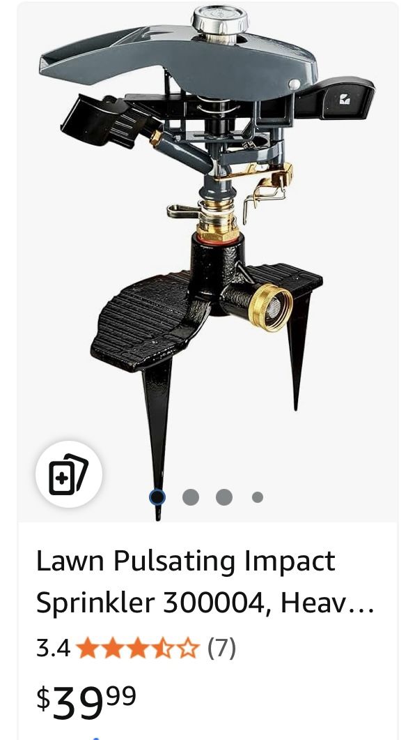 Heavy Duty Pulsating Impact Sprinkler