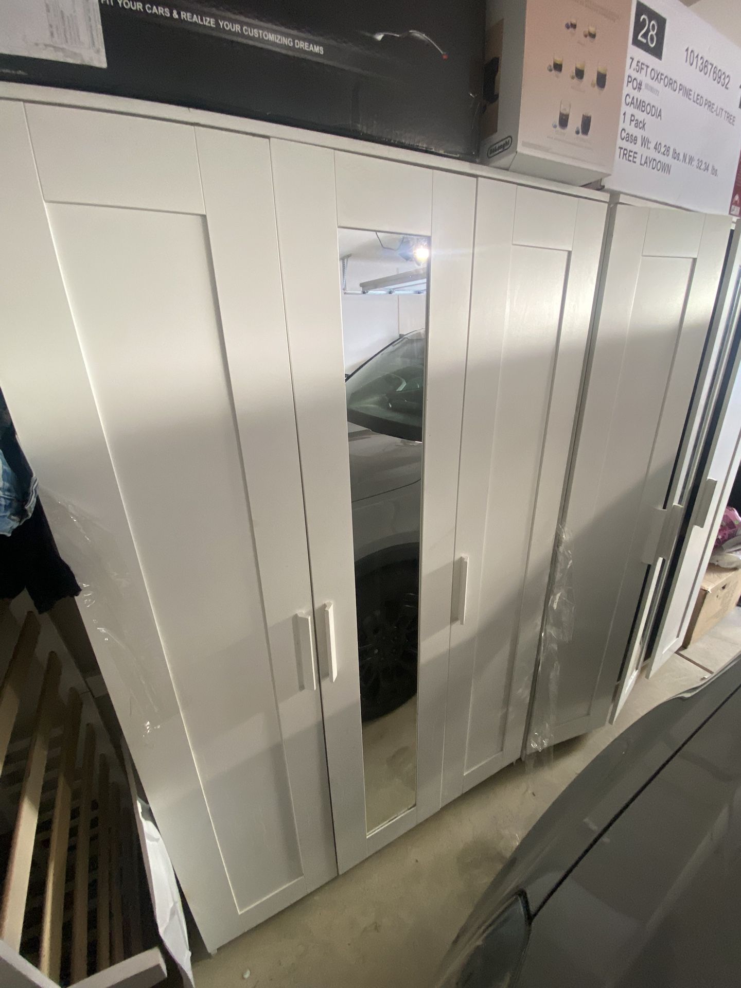 White Ikea Wordrobe Closets