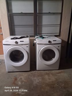 Samsung Washer and dryer