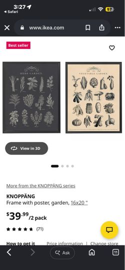 IKEA Kitchen Wall decor set of 2