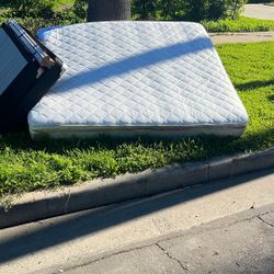FREE KING MATTRESS/BOX SPRING