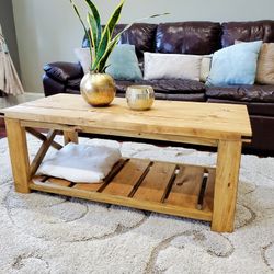 Farmhouse, barn wood coffee table
