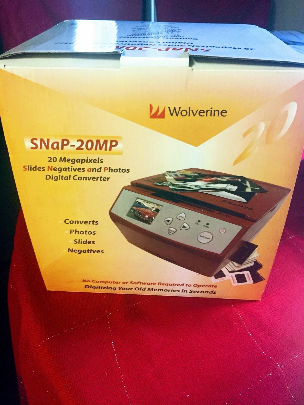 Wolverine SNAP20 35mm Slides, Negatives and Photo Digitizer BRAND NEW!!!!!