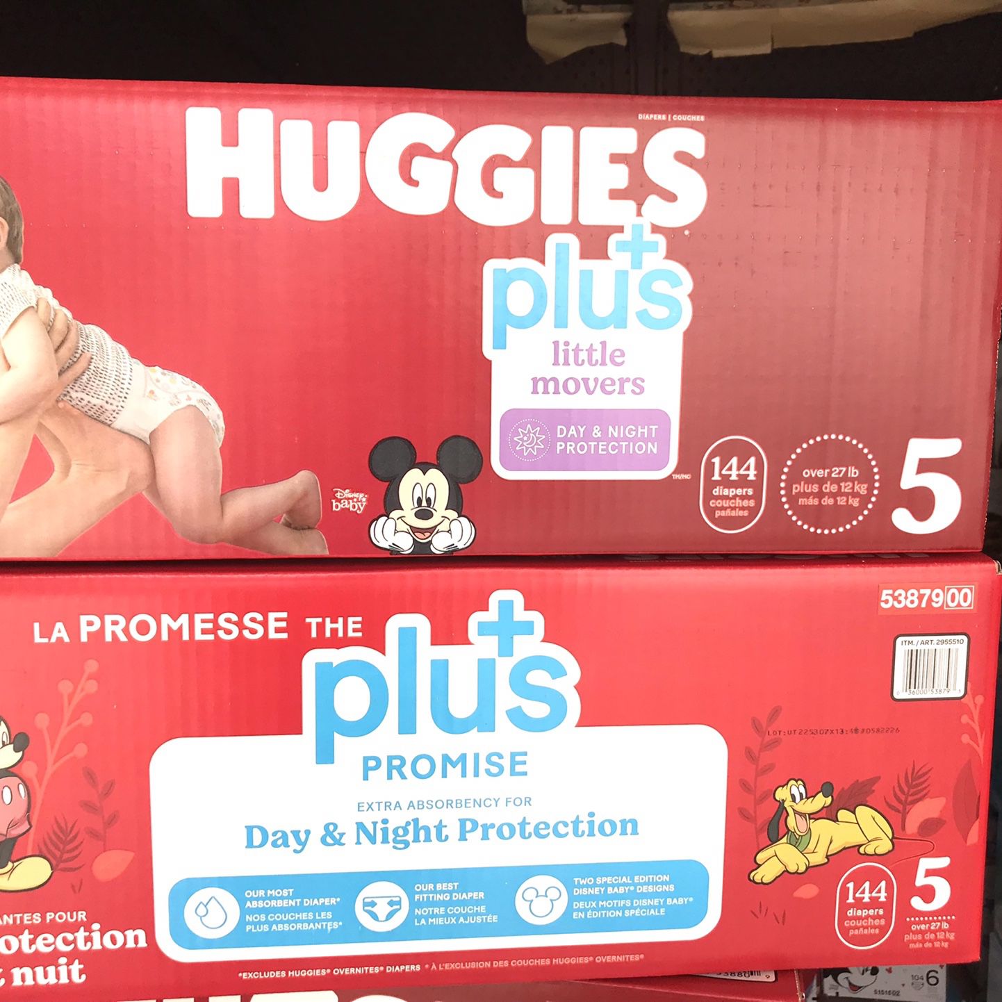 Size 7 (Over 41 Lbs) Huggies Little Movers (68 Baby Diapers) for Sale in  Anaheim, CA - OfferUp