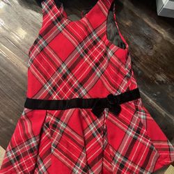 Girls Plaid Dress