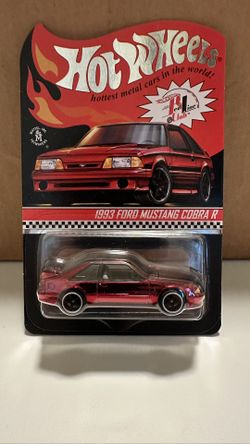 Hotwheels Red Line Red Mustang Cobra R