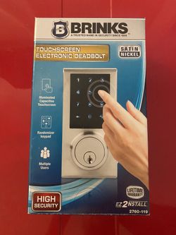 Brinks Smart Lock Brand New 