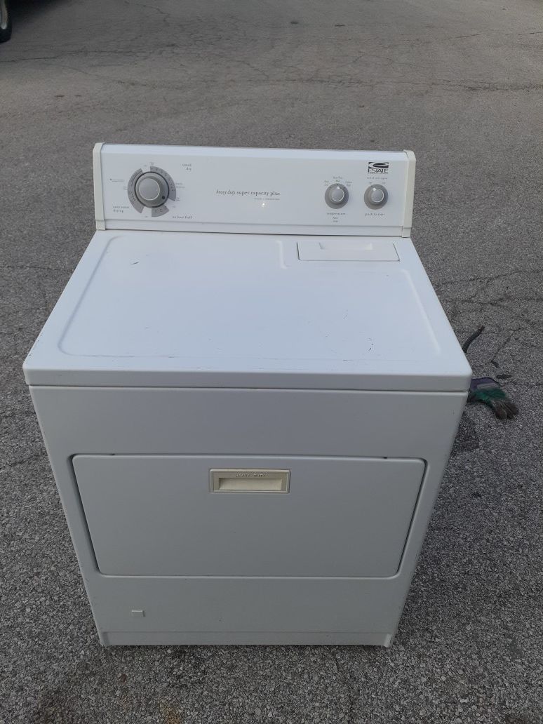 Heavy duty super capacity gas dryer free delivery and install