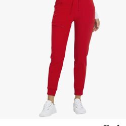 HeartSoul Red Scrub Pants 