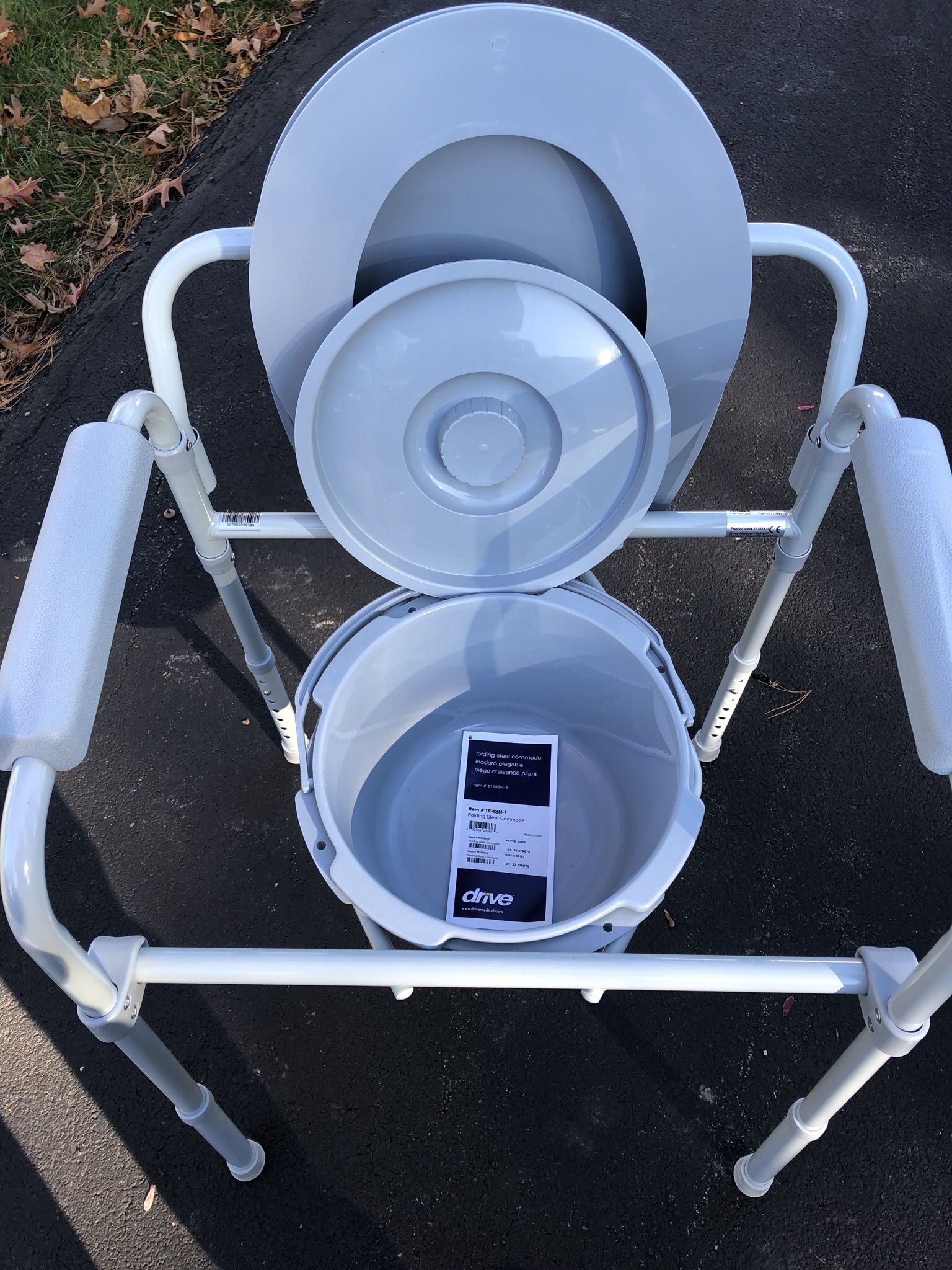 Drive Medical Steel Commode