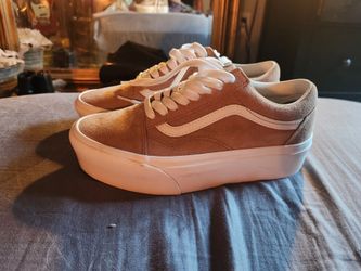 Brown Platform Vans New 8.5W