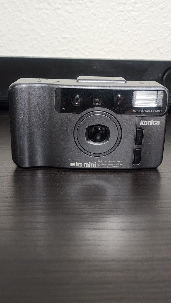 Konica Big Mini BM-510Z Super Contact Zoom 35-70mm Grey Film