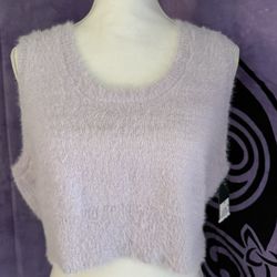 Wild Fable Fluffy Crop Top Tank 