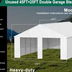 New Galvanized Metal Garages & Sheds