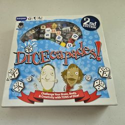 DICEcapades! 2nd Edition Board Game