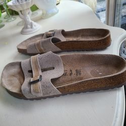 Papillio Birkenstock Carmen Suede Embossed Women 42