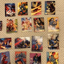 Marvel Fleer 95 Cards 31 Total