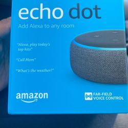 Echo Dot 3rd Gen 