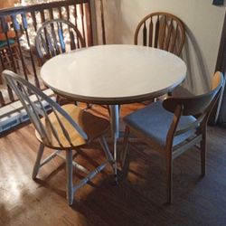 Dining Room Table And Four Chairs