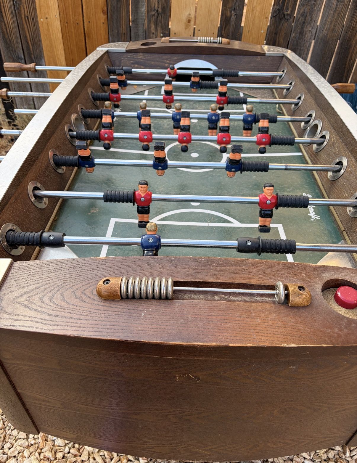 Sportcraft Deluxe Wood-Grain Foosball Table | Fair- Good Condition!