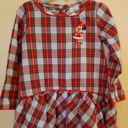 Brand New Baby Girls Disney's Minnie Mouse Size: 3 Pajamas 