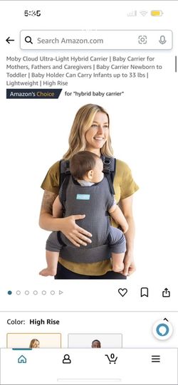 moby baby carrier
