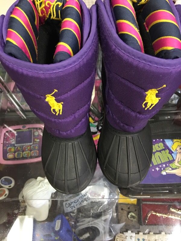 Girls genuine Polo boots