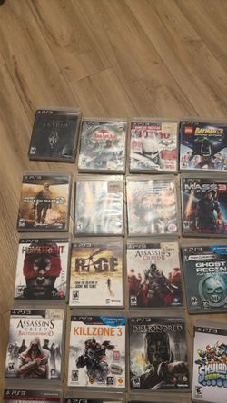 PS3 games with manual