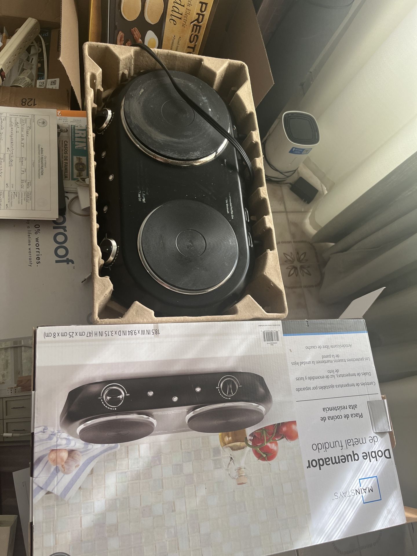 2 Burners Stove - Estufa 2 Fogones