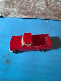 Vintage Lesney Red Die-Cast Pickup Truck Toy Car