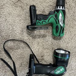 Hitachi Cordless Drill + Work Light