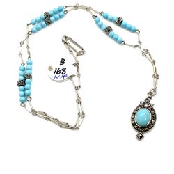 Sterling Marcasite Necklace