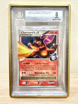 2009 Pokemon Charizard G Lv. X Supreme Victors BGS 8