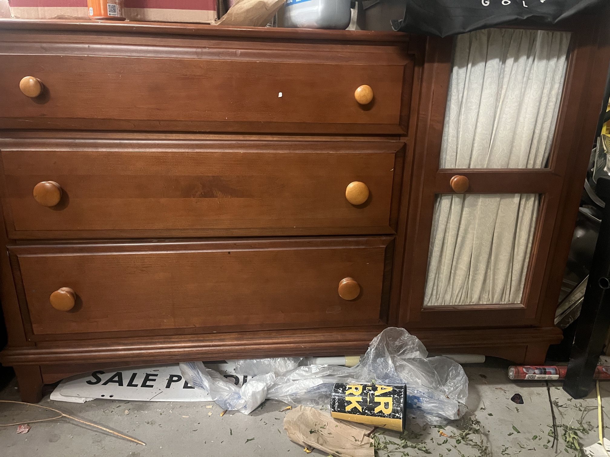 Armoire And Changing Table
