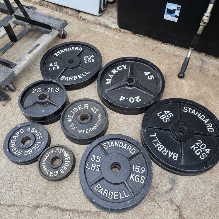 455lbs Olympic Weight Plates