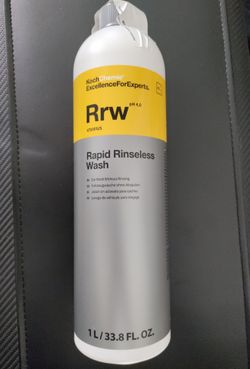 Rapid Rinseless Wash