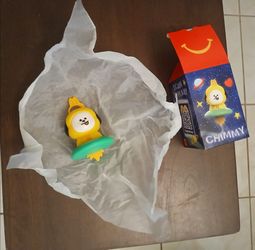 Chimmy space-themed figure limited-edition McDonald's BT21