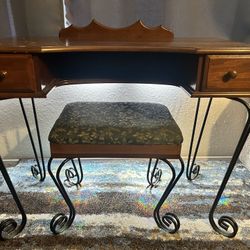 Free Vanity With Stool