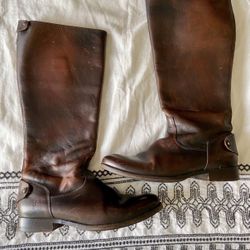 FRYE leather Boots 9.5