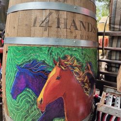 Display Wine Barrel 